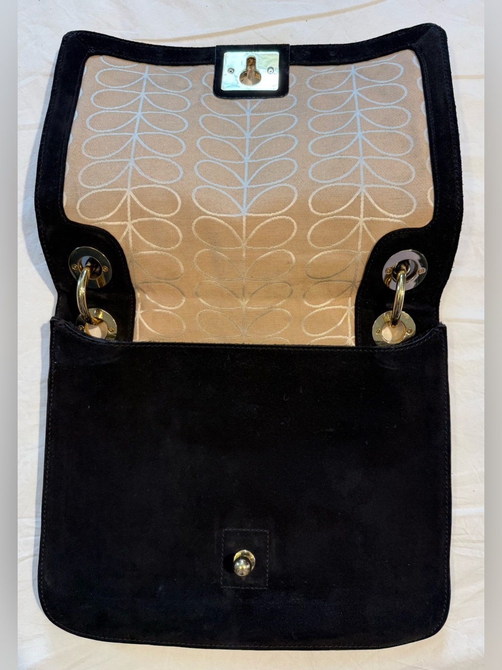 ORLA KIELY Printed Patent Leather Bag - Picture 3 of 16